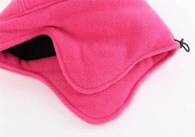 img 2 attached to Warm Fleece Beanie Earflap Winter Hat: Perfect Outdoor Winter Cap for Men and Women - Home Prefer