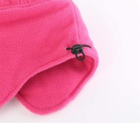 img 1 attached to Warm Fleece Beanie Earflap Winter Hat: Perfect Outdoor Winter Cap for Men and Women - Home Prefer