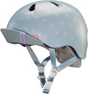 👧 bern kid's nina helmet with flippable visor logo