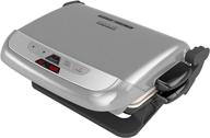 🍳 george foreman grp4842p evolve grill with ceramic grilling and waffle plates, platinum логотип