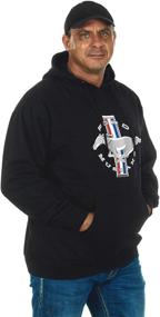 img 3 attached to 👕 Shop the Stylish Jh Design Men's Ford Mustang Hoodies in 5 Trendy Styles - Pullovers & Full Zip Up!