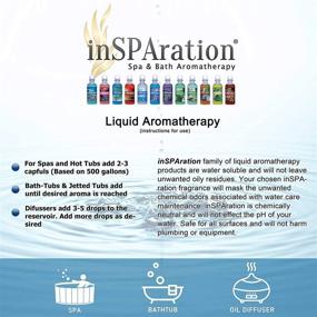 img 1 attached to 🌺 inSPAration Polynesian Paradise Spa Liquid Aromatherapy - 9-Ounce, 123X Spa