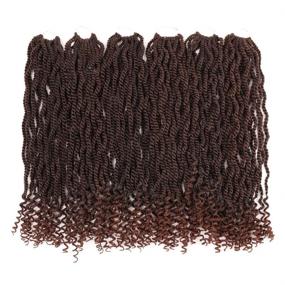 img 3 attached to Senegalese Extensions Kanekalon Synthetic 18Strands