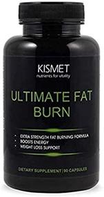 img 2 attached to Дополнение KISMET Fat Burn для мужчин и женщин - термогенный метаболический усилитель с Гарцинией Камбоджийской, КЛА и ультра-очищением - 90 капсул экстра-силы.