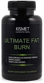 img 3 attached to Дополнение KISMET Fat Burn для мужчин и женщин - термогенный метаболический усилитель с Гарцинией Камбоджийской, КЛА и ультра-очищением - 90 капсул экстра-силы.