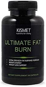 img 1 attached to Дополнение KISMET Fat Burn для мужчин и женщин - термогенный метаболический усилитель с Гарцинией Камбоджийской, КЛА и ультра-очищением - 90 капсул экстра-силы.