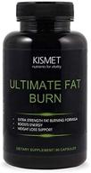 дополнение kismet fat burn для мужчин и женщин - термогенный метаболический усилитель с гарцинией камбоджийской, кла и ультра-очищением - 90 капсул экстра-силы. логотип