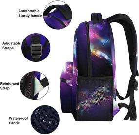 img 2 attached to Рюкзак JSTEL Unicorn Magic School Backpack Backpacks