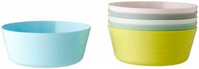 img 2 attached to 🍽️ Ikea TRTAZ11A - KALAS Children Color Bowls: Vibrant and Durable Dining Essentials for Kids
