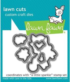 img 2 attached to 🦄 Lawn Fawn A Little Sparkle Unicorn Stamps and Dies Set - 2 Item Bundle - Quality Craft Supplies