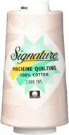 signature cotton quilting thread solids logo