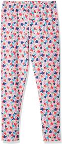 img 4 attached to 🦄 Unicorn Leggings for Girls - Little-Length Stylish Apparel for Girls