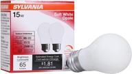 💡 sylvania frosted dimmable incandescent appliance bulb logo