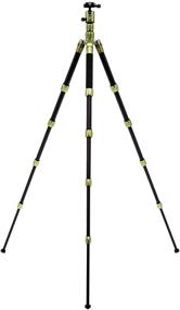 img 3 attached to 📷 MEFOTO Roadtrip S Lightweight 59.4" Aluminum Travel Tripod/Monopod with Case, Twist Locks, Dual-Action Ballhead with Arca Swiss Plate, Compatible with Mirrorless/DSLR Sony Nikon Canon Fuji - Green (RTSAGRN)