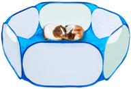 🐾 meric small animal portable playpen: indoor & outdoor 360° adventureland for your furry friend! logo