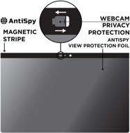 🔒 enhanced privacy protection for macbook pro 13 inch: antispy privacy screen & camera cover - 2016-2020 models | apple laptop privacy screen protector with anti-glare filters logo
