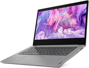 img 3 attached to Ноутбук Lenovo IdeaPad 3 с диагональю 14 дюймов, процессором Intel Core i3-1005G1, 4 ГБ оперативной памяти DDR4, 128 ГБ накопителем SSD типа M.2, дисплеем FHD 14 дюймов (1920 x 1080), встроенной графикой, операционной системой Windows 10 S, модель 81WD010QUS, платиново-серого цвета.