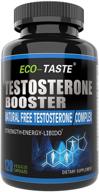 optimize stamina and strength with natural testosterone booster - 120 capsules logo