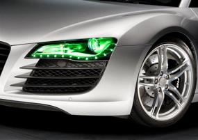 img 3 attached to 🚗 VViViD Air-Tint Emerald Green Gloss Vinyl Headlight Foglight Transparent Tint Wrap Self-Adhesive (12x24, 2-roll Pack): Enhance Your Vehicle's Style with High-Quality Headlight & Foglight Tint Wraps