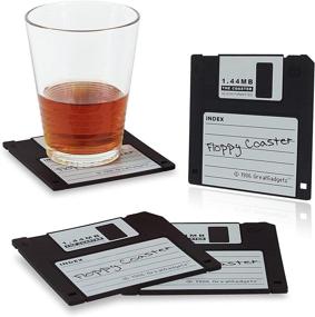 img 2 attached to 🛡️ Protective Silicone Coasters for Diskettes and Furniture