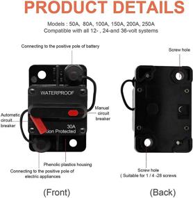 img 1 attached to Erayco Circuit Trolling 12V 48VDC Waterproof