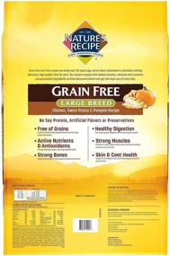 img 2 attached to 🐶 Nature's Recipe Grain Free Large Breed Dog Food, Chicken, Sweet Potato & Pumpkin Recipe, 24 lbs, Easy to Digest