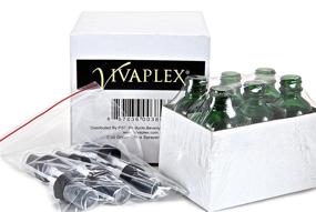 img 2 attached to Optimized Vivaplex Green Glass Bottles with Sprayers & Essential Travel Accessories