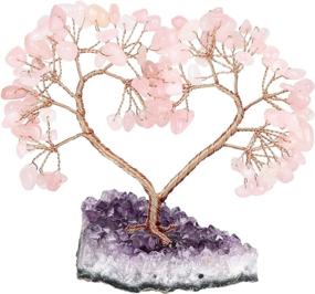 img 4 attached to Cheungshing Crystal Amethyst Spiritual Decoration Home Decor