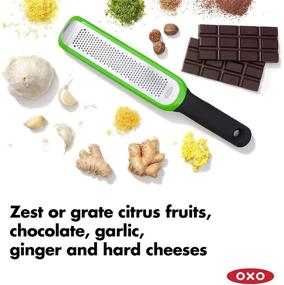 img 2 attached to OXO Good Grips Etched Zester Grater