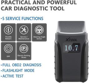 img 2 attached to 📱 XTOOL Anyscan A30 BT OBD2 Scanner: iOS & Android, OE Level Diagnostic Tool, Bidirectional Scan, System Diagnosis, Reset Functions, Free Updates