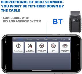 img 1 attached to 📱 XTOOL Anyscan A30 BT OBD2 Scanner: iOS & Android, OE Level Diagnostic Tool, Bidirectional Scan, System Diagnosis, Reset Functions, Free Updates