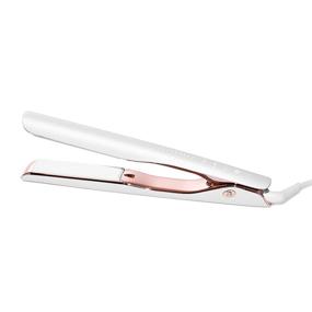 img 4 attached to 🌟 T3 Lucea ID Digital Ceramic Flat Iron with Interactive HeatID Technology for Personalized Heat Settings - White/Rose Gold, 1 Inch