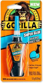 img 4 attached to Gorilla Micro Precise Super Glue: 5.5 Gram, Clear - Top Quality Adhesive (Pack of 1)