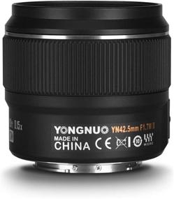 img 4 attached to 📷 Yongnuo YN42.5MM F1.7M II Auto Focus Fixed Prime Lens for Micro Four Thirds Cameras, Olympus & Panasonic Compatible