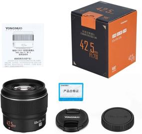 img 1 attached to 📷 Yongnuo YN42.5MM F1.7M II Auto Focus Fixed Prime Lens for Micro Four Thirds Cameras, Olympus & Panasonic Compatible