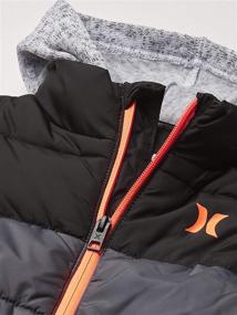 img 2 attached to Куртка Hurley Boys 2-in-1 Puffer - детская одежда для мальчиков