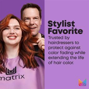 img 1 attached to 🌈 Оживите свои окрашенные волосы с шампунем MATRIX Total Results Color Obsessed Antioxidant