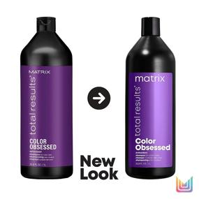 img 3 attached to 🌈 Оживите свои окрашенные волосы с шампунем MATRIX Total Results Color Obsessed Antioxidant