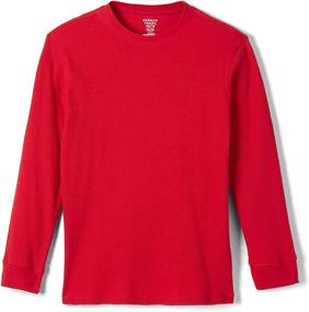 img 2 attached to 👕 Premium French Toast Solid Thermal Little Boys' Tops, Tees & Shirts: Stylish & Cozy Clothing