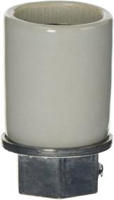 img 1 attached to 💡 Leviton 10051 Single-Piece Incandescent Lampholder