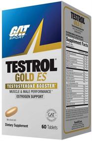 img 1 attached to 💪 GAT Sport Testrol Gold ES: Powerful Testosterone Booster with Estrogen Support for Superior Muscle Building, Enhanced Stamina, and Performance (60 Tablets)