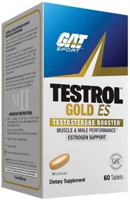 img 2 attached to 💪 GAT Sport Testrol Gold ES: Powerful Testosterone Booster with Estrogen Support for Superior Muscle Building, Enhanced Stamina, and Performance (60 Tablets)