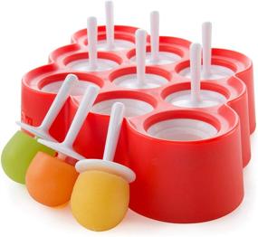 img 4 attached to Zoku Mini Pop Molds: 9 Miniature Popsicle Molds with Sticks and Drip-Guards, Easy-Release BPA-Free Silicone for Perfect Homemade Frozen Treats