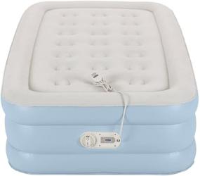 img 3 attached to 💨 Aerobed Air Mattress with Integrated Pump, Inflatable Bed with Convenient One-Touch Comfort Pump
