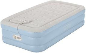 img 4 attached to 💨 Aerobed Air Mattress with Integrated Pump, Inflatable Bed with Convenient One-Touch Comfort Pump