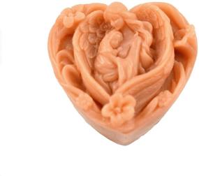 img 4 attached to Longzang Silicone Soap Mold S514 - Baby Angel in Arms 3D Handmade Craft Mould