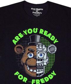 img 1 attached to 👕 Детская одежда для мальчиков - Футболка Five Nights at Freddy's Survived