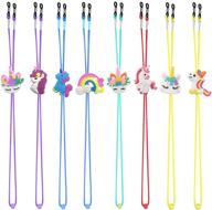 🦄 unicorn-inspired adjustable stretchy eyeglass holder: glasses unicorn adjuster logo