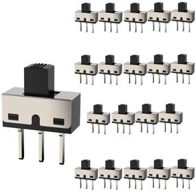 img 4 attached to 🔲 Enhance Your Projects with DIYhz 20Pcs Position Vertical Switches