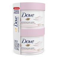 🌺 dove exfoliating body polish, pomegranate and shea butter, 10.5 oz (pack of 2): unveil smooth & nourished skin logo